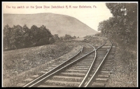 Snow Shoe Switchback
nr Bellefonte